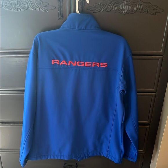 NY RANGERS Blue Softshell Jacket - Picture 3 of 7